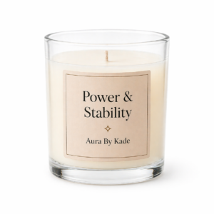 power & stability ✧ moon ritual candle