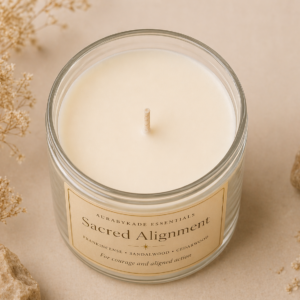 sacred alignment ✧ moon ritual candle